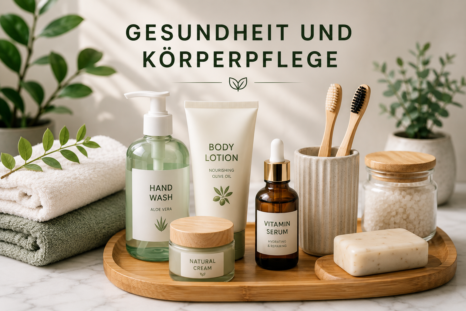 Gesundheit und Körperpflege