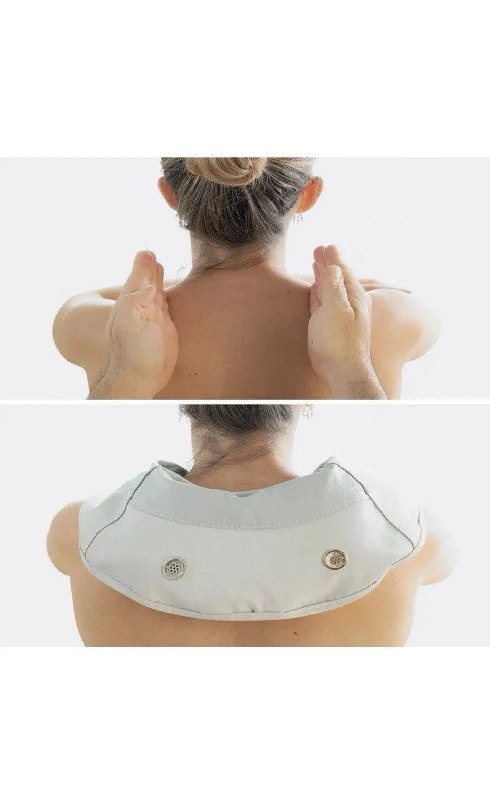Shiatsu Nacken- & Rückenmassagegerät mit Wärme – Elektrisch, Tiefenmassage 20W